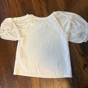 Banana Republic Cream Blouse